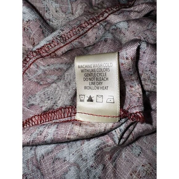 Max Studio Women's XS Maxi Skirt Elastic Waist Floral Pullover Boho Peasant - Picture 7 of 8